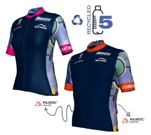 Santini Polartec Cycling Jerseys with Recycled Materials